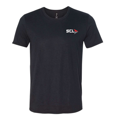 SCL Gildan Anvil Tri Blend T-Shirt - Black