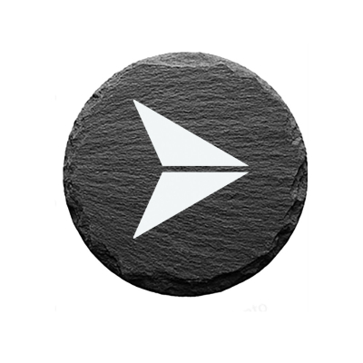 SCL Black Stone Coasters